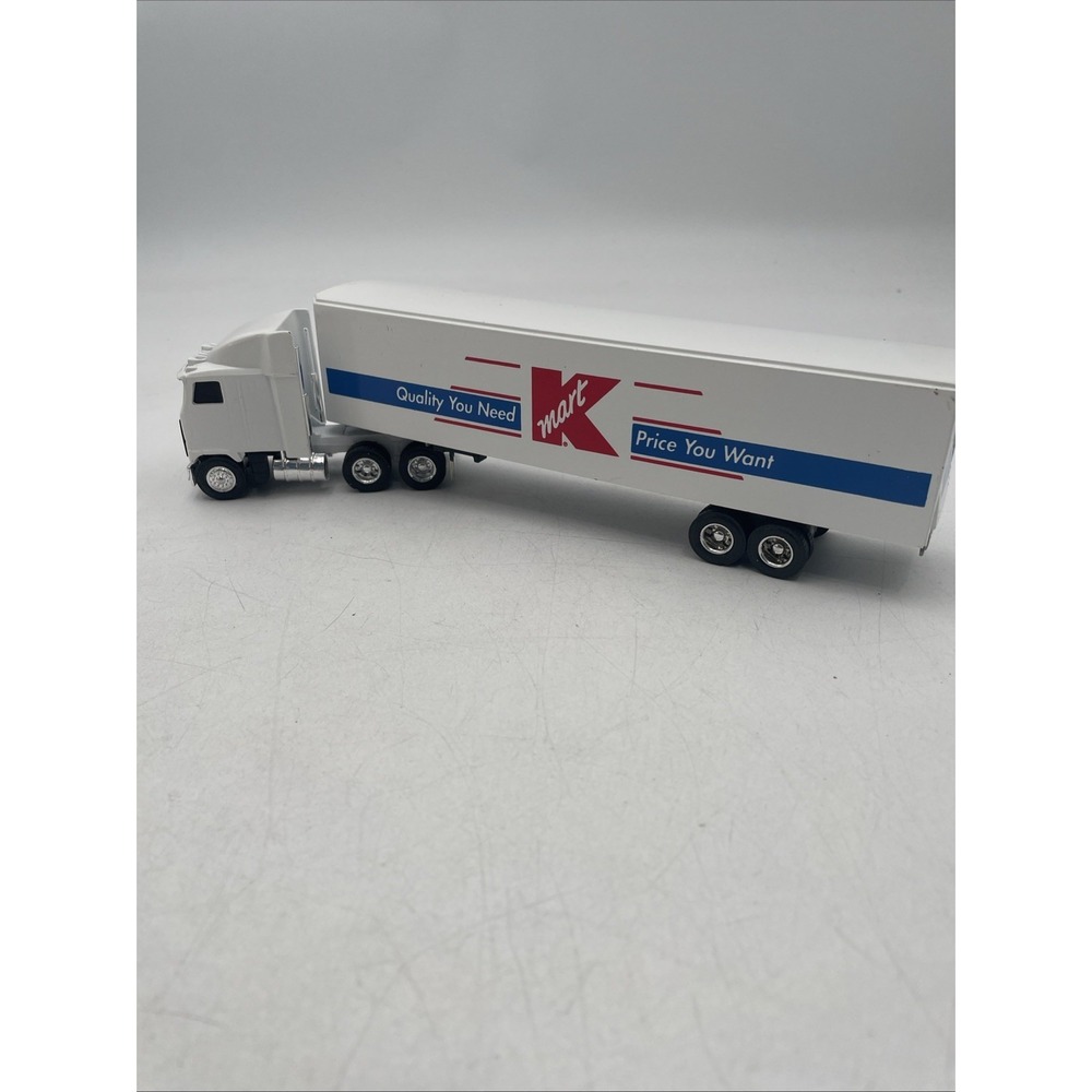 1996 ERTL Kmart Distribution MACK COE SemTractor Trailer Diecast Truck & Trailer